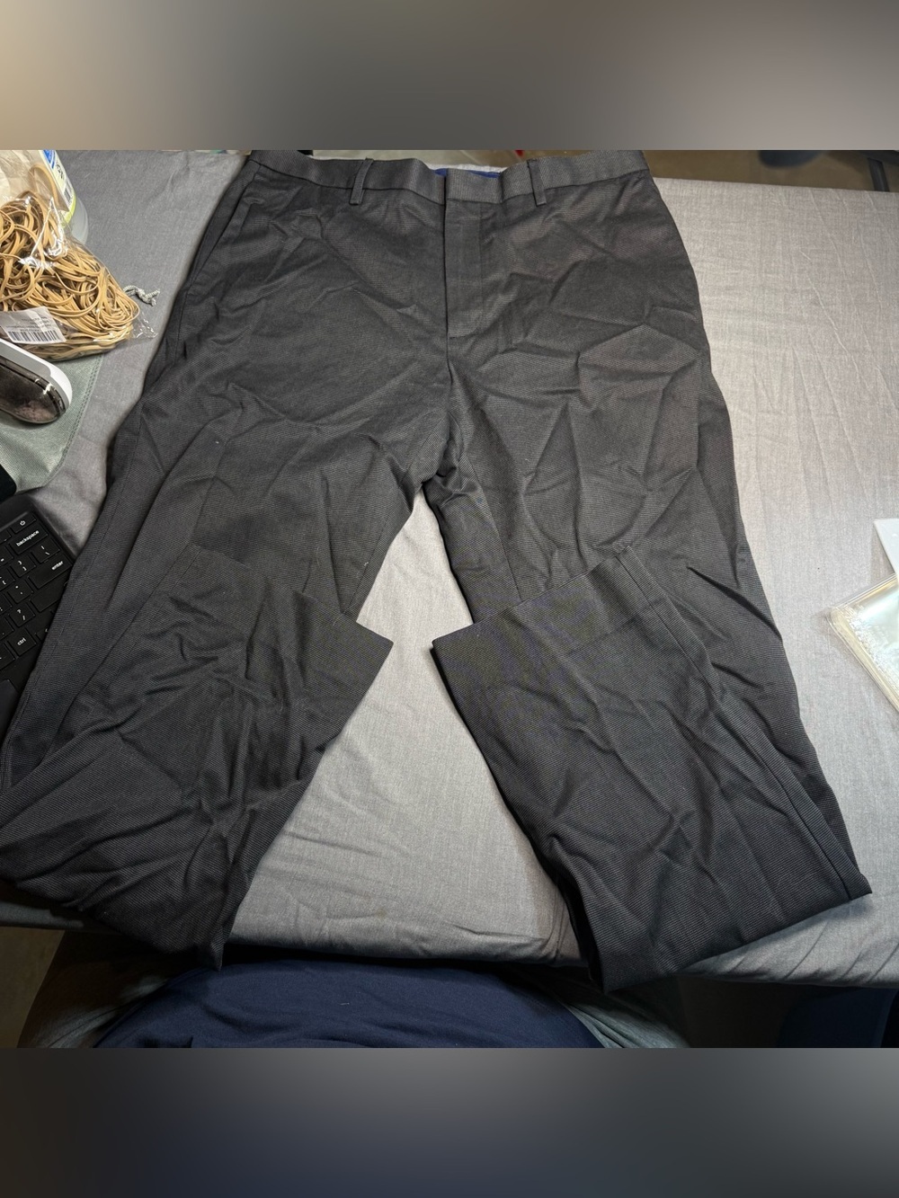 Banana Republic charcoal Gray Men's Dress Pants - Tailored Straight